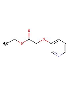 Astatech (PYRIDIN-3-YLOXY)-ACETIC ACID ETHYL ESTER; 10G; Purity 95%; MDL-MFCD00093962
